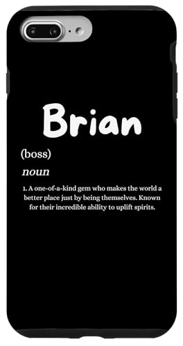 Brian Definition ���O����J�X�^���R�X�`���[�� �u���C�A���p �X�}�z�P�[�X iPhone 7 Plus/8 Plus �p