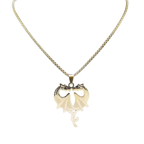 Collier homme dragon pour sublimer votre look rock et gothique au quotidien