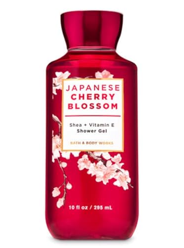 Bath and Body Works Japanese Cherry Blossom Shower Gel 10 Ounce Summer 2020 Label