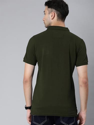 Image of FYLTR Men's Solid Polo | Regular Fit | Casual Polo Shirts for Men