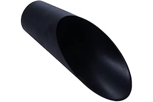 Black Bonsai Soil Scoop, Potting Scoopers Bucket for Flower Planting
