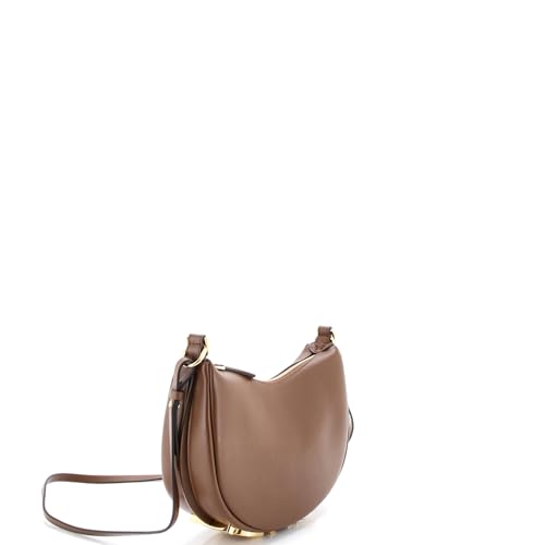 Pre-Loved Fendigraphy Bag Leather Mini, Brown2