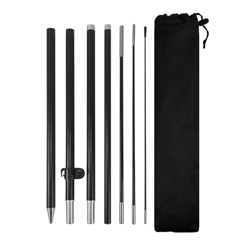 Feather Flag Pole Kit for Swooper Flag 6FT Swooper Flag Pole Kit with Ground Spike for Feather Flag