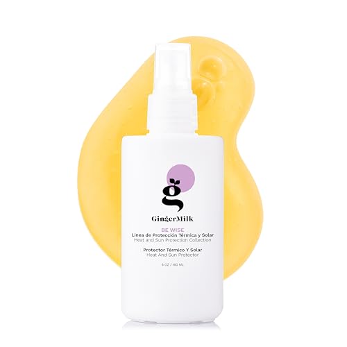 Protector térmico y solar para todo tipo de cabello de mujeres y hombres, estimula el crecimiento y controla la pérdida con Extracto de raíz de jengibre - 180ml | Be Wise