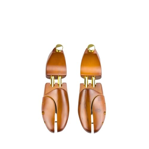 JBJYGSG Moldeador de Zapatos Ajustable y simplificado de Doble Tubo, ensanchador de árbol de Zapatos for Hombre, EU 38-46/US 6-12, Color marrón para Mantener Los Zapatos En Forma(EU 43 44)