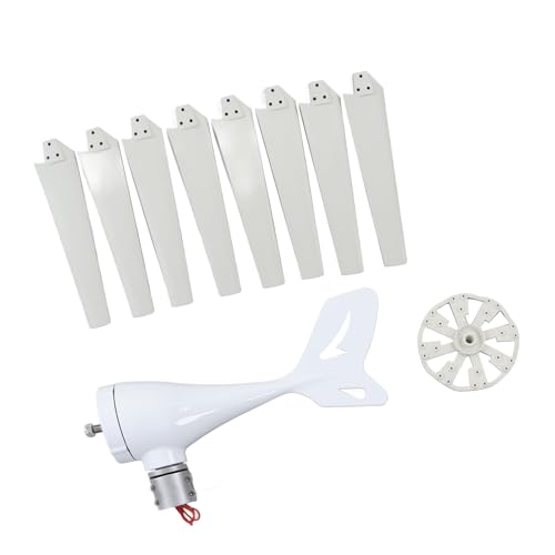 Generador de viento de alto rendimiento de 700 W para barcos y terrazas, aleación de aluminio, 24 V