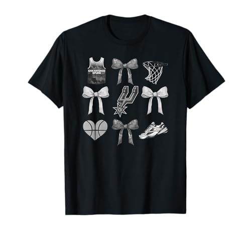 NBA San Antonio Spurs Bow Grid T-Shirt