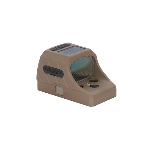 Image of Holosun SCS-320-GR Multi-Reticle 32MOA Green Circle & 2MOA Dot Sig P320 Pistol Cut Solar-Charging Reflex Sight, Delta-Point Pro, DPP Footprint (Black /FDE)