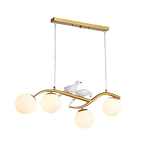 Luminaire de créateur G9 en verre blanc lait et finitions haut de gamme