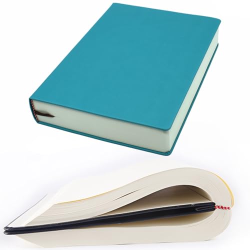 Journal ouverture à plat en cuir PU avec reliure cousue haute résistance