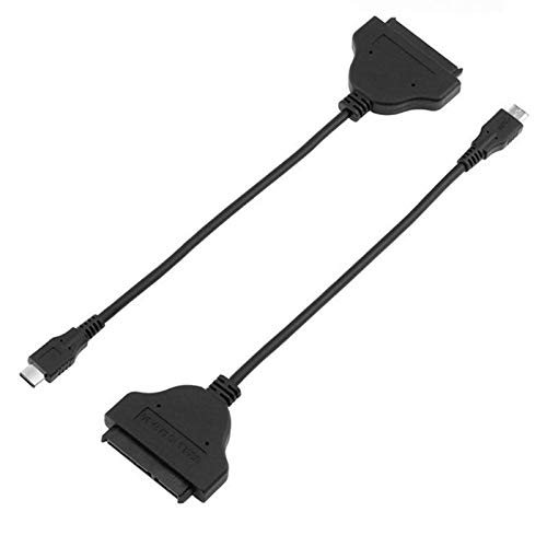 Cable adaptador USB 3.1 tipo C a SATA para disco duro 2.5" miniatura 5