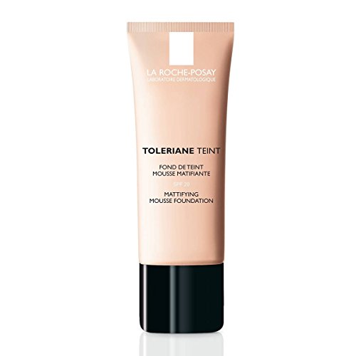 La Roche Posay-Phas (L'Oreal) Toleriane Teint Fondotinta Mousse, 30 ml, 02-beige chiaro
