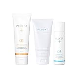 PLUEST 3点セット クレンジング 洗顔 化粧水 カプセルハイドロクレンズ + マンナンジェリーハイドロウォッシュ + VCハイドレーティングローション R ジェルクレンジング ジェル洗顔 保湿ケア スキンケアセット