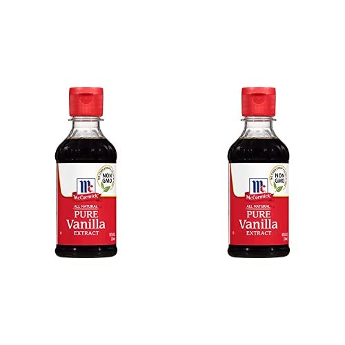 McCormick All Natural Pure Vanilla Extract, 8 fl oz (Pack