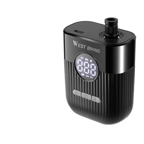 Pompe à vélo électrique 150PSI avec écran numérique LCD précis pour gonflage rapide