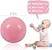 LANGXUN 50 100 200 Soft Plastic Ball Pit Balls for Kids, Gift for Baby Toddler Birthday Christmas, Ball Pit Play Tent, Baby Kiddie Pool Water Toys, Party Decoration (200 Balls, 5 Macaron Colors)