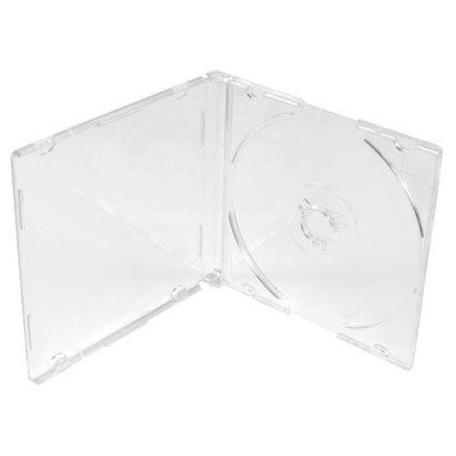 25 x individual CD/DVD Transparente 8 cm jewel casos por DragonTrading®