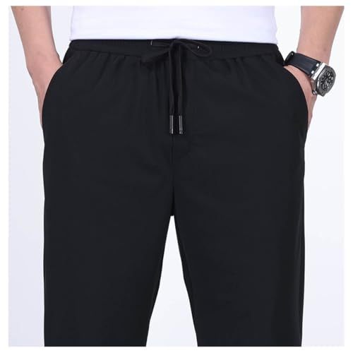 Meshirons - Ice Silk Mesh Panel Casual Pants, Mesh Irons Pants for Men, Quick Drying Pockets Breathable2