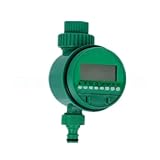 Temporizador de riego para sistema de control de riego de jardín - Temporizador de manguera programable con retardo de lluvia y anulación manual, construcción ABS, 1 minuto a 9
