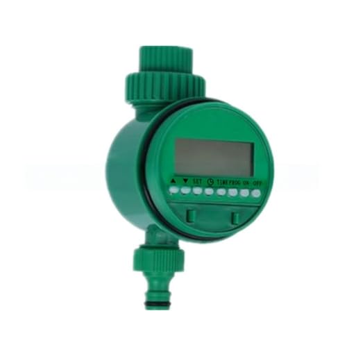 Temporizador de riego para sistema de riego de jardín, controlador programable de grifo de manguera con retardo de lluvia y anulación manual, sincronización de 1 minuto a 9h59m, compatible con césped