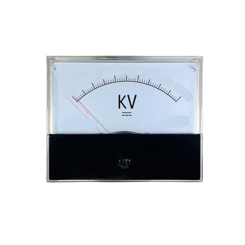 Voltmètre CC 44c2 100x80mm de précision pour contrôle de tension alternative continue 200KV