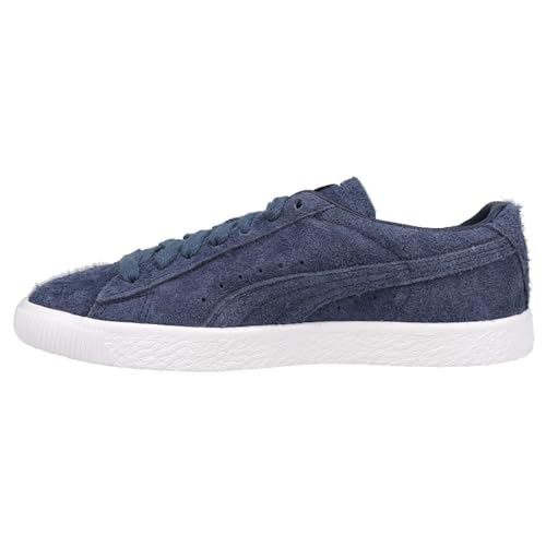 PUMA Mens Suede Vintage Hairy Suede Lace Up Sneakers Shoes Casual - Blue3