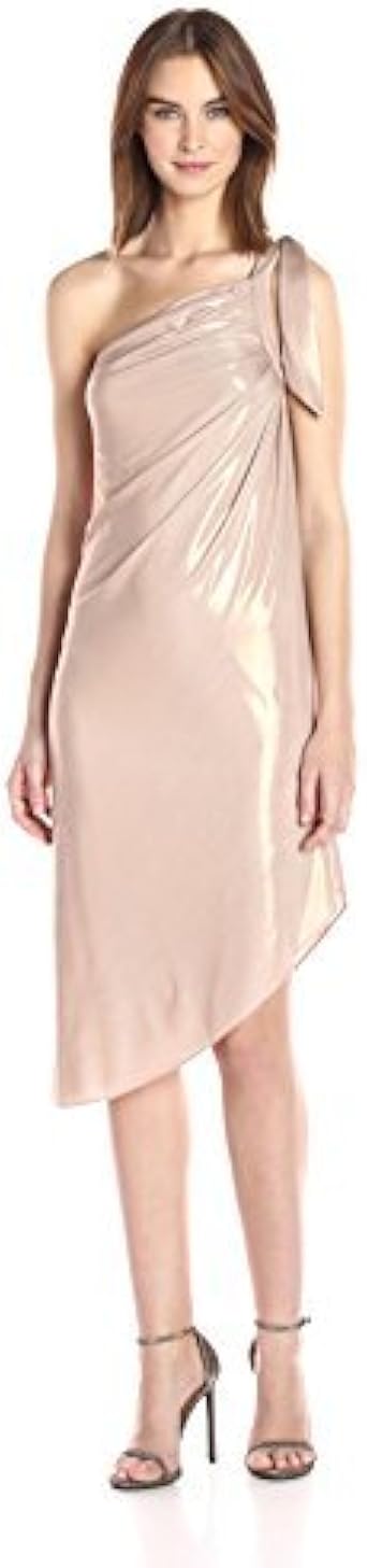 halston heritage one shoulder