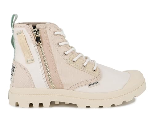 Palladium Femme Pampa Detroit Zip SU Fashion Boot, TROPISAND/Cream, 42 EU