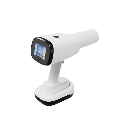 Smar Medical Máquina de rayos X dental veterinaria portátil de 210 W, kV ajustable y mA, pantalla táctil HD, base de carga inalámbrica, ligera para clínica veterinaria y odontología móvil