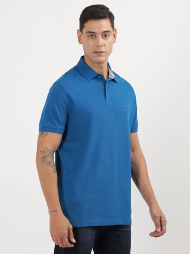Image of Tommy Hilfiger Men's Cotton Regular Fit Polo T-Shirt