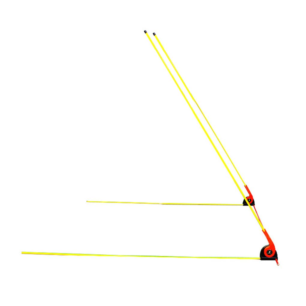 Golf Swing Trainer Portable Pliant Geste Réglage Débutants Aide À La Formation Intérieur Extérieur Pelouse Bureau Guide D'enseignement