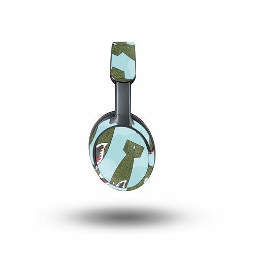 Image of MightySkins Glossy Glitter Skin Compatible with Bose QuietComfort Ultra - Bombs Away | Protective, Durable High-Gloss Glitter Finish | Easy to Apply, Remove, and Change Style