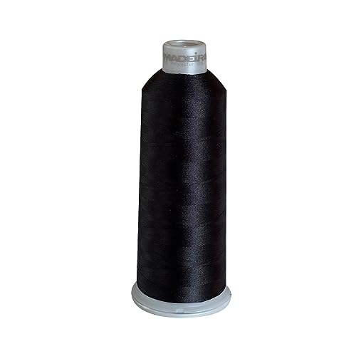 Hilo de poliéster Madeira 5,500 yd negro miniatura 1