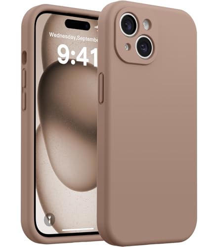 AOTESIER Magnetic for iPhone 15 Case, Drop Protection, Light Brown