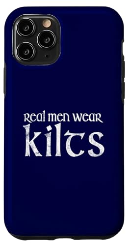 Scottish Souvenir for Scotland Lovers - Real Men Wear Kilts �X�}�z�P�[�X iPhone 11 Pro �p