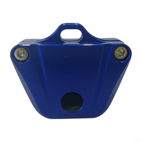 Solaughguy F800R F700GS F800GS, Motorrad CNC Schlüssel Cover Gehäuse Schale, CNC Aluminiumlegierung Schlüssel Abdeckung Gehäuse Schale, Einfache Installation Schwarz Rot Blau (Blau)