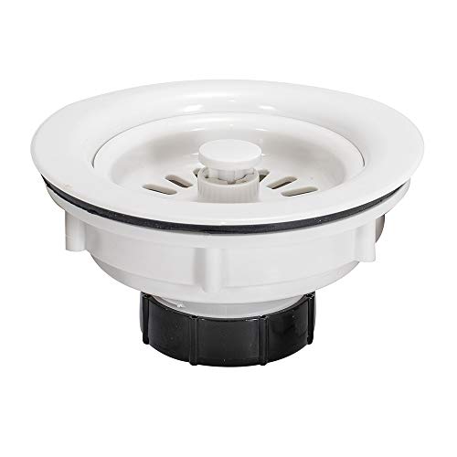 Colador para Fregadero EZ-FLO 30006 ABS Blanco miniatura 3