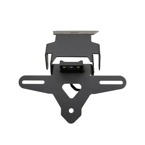 BTCTLPLMKK Scrambler 400 X Speed 400用 バイクナンバープレートホルダー テールライト保護 フェンダーレス バイク用 ナンバープレートステー(Speed400)