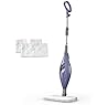 Shark Steam Pocket Mop with 2 Washable Double-sided Pads, Steam Sanitization, Swivel Steering, Lightweight, Steam Cleaner for Sealed Hard Floors, Hardwood, Marble, Tile, Purple, S3501