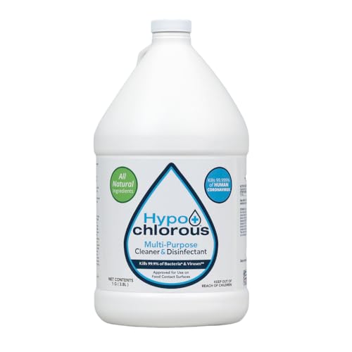 Image of Hypo+Chlorous Hypochlorous Acid Spray For Home 1 Gallon - Cleaner & Disinfectant – Safe for Kids & Pets – Multi-Purpose Hypochlorous Acid Cleaner – Eco-Friendly HOCl Spray