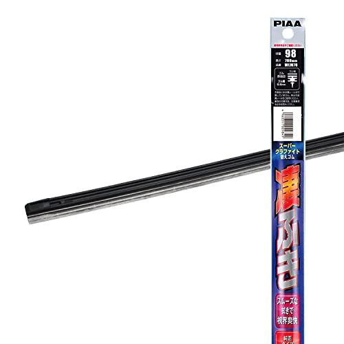PIAA(ピア) ワイパー 替えゴム 700mm スーパーグラファイト グラファイトコーティングゴム 1本入 呼番98 WLW70