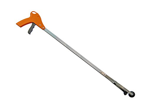ArcMate Orang-U-Tongs Standard Litter Pick-Up Tool, Suction Cup Reacher Grabber for Indoor or Outdoor Use, Jaws Open 4.5