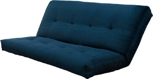 Kodiak Furniture Full Size Innerspring Futon Mattress Navy