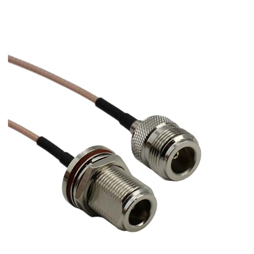 Câble coaxial RF RG316 N de type traversant avec connecteurs plaqués pour signal stable