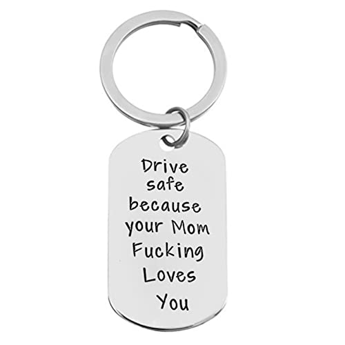 Porte Clef Saint Valentin, Porte Clef Argent Femme Acciaio Inossidabile Porte Clef Dog Tag Gravé 40X24Mm pour Homme Femme Accessoires Cadeau Cover