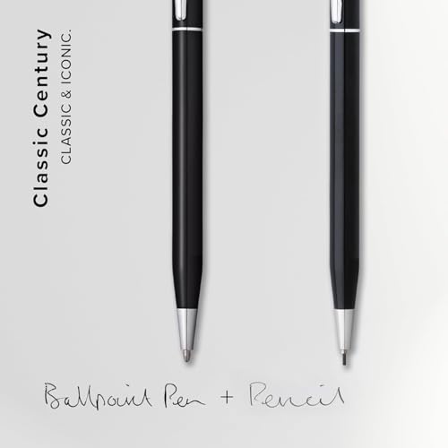 Image of Cross Classic Century Refillable Ballpoint Pen (Black, Pen and pencil set)