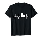 Magliette con il cuore del pattinaggio in linea