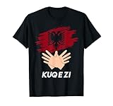 Albanische Flagge Shqip Shqiponja Albanischer Adler Albanien T-Shirt
