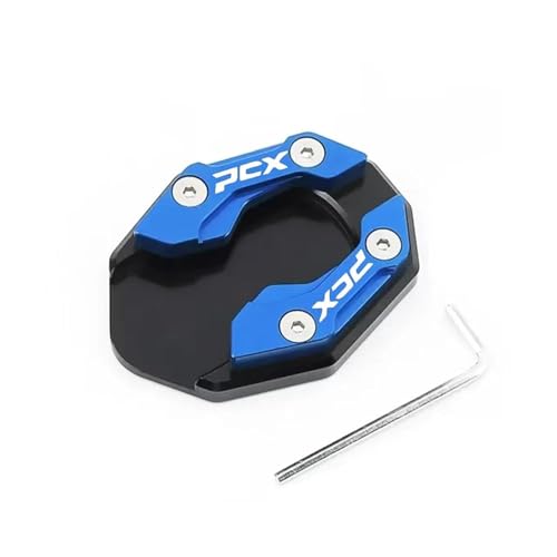 PCX 160 150 125 PCX150 PCX160 PCX125 CNC �I�[�g�o�C�A�N�Z�T���[�L�b�N�X�^���h���������p�b�h�X�^���h�T�|�[�g(Blue)
