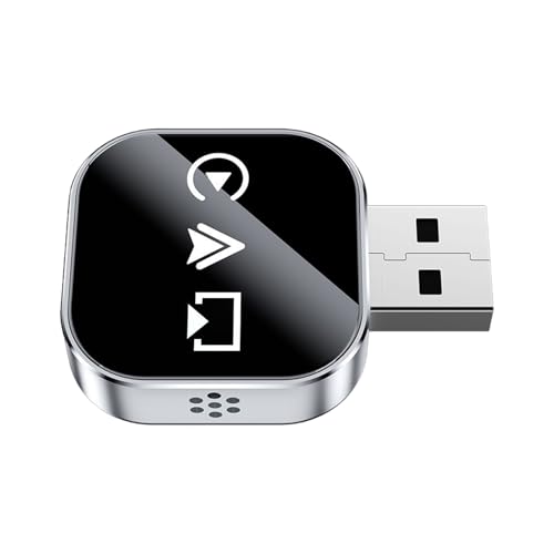 Navigation sur écran de voiture via adaptateur sans fil